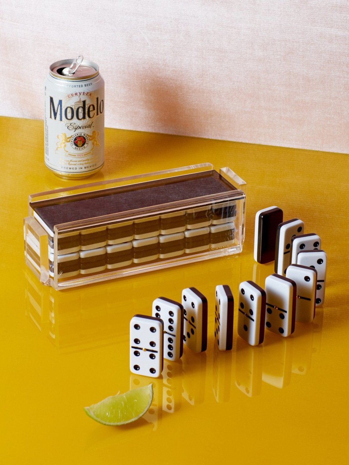 Luxe Dominoes Domino Set with Spinners - Image 3 of 8