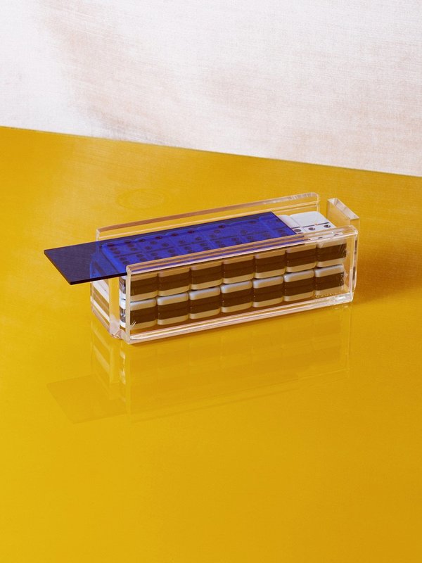 Luxe Dominoes Domino Set with Spinners