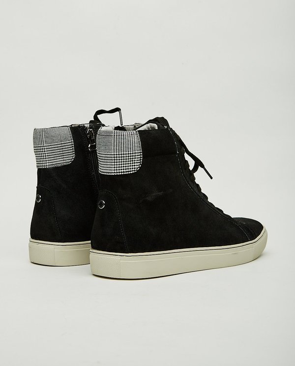 TCG LOGAN PLAID SNEAKER - BLACK TCG LOGAN PLAID SNEAKER - BLACK