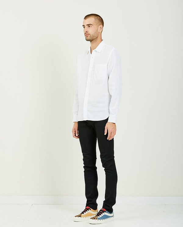 KATO RIPPER VINTAGE DOUBLE GAUZE SHIRT - WHITE KATO RIPPER VINTAGE DOUBLE GAUZE SHIRT - WHITE