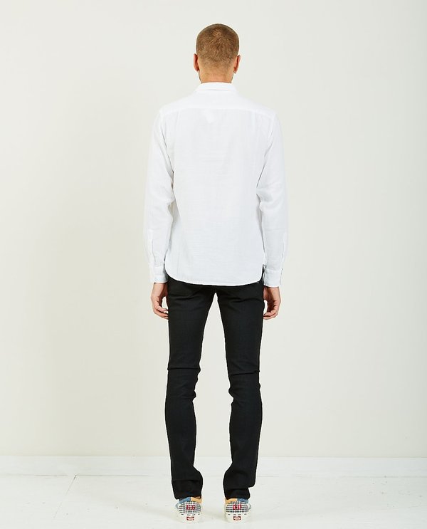 KATO RIPPER VINTAGE DOUBLE GAUZE SHIRT - WHITE KATO RIPPER VINTAGE DOUBLE GAUZE SHIRT - WHITE