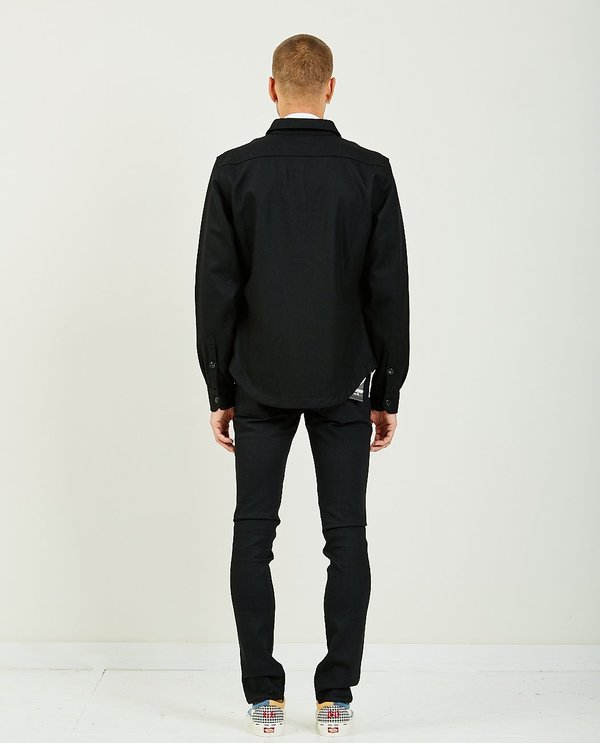 KATO THE ANVIL SHIRT JACKET - BLACK KATO THE ANVIL SHIRT JACKET - BLACK