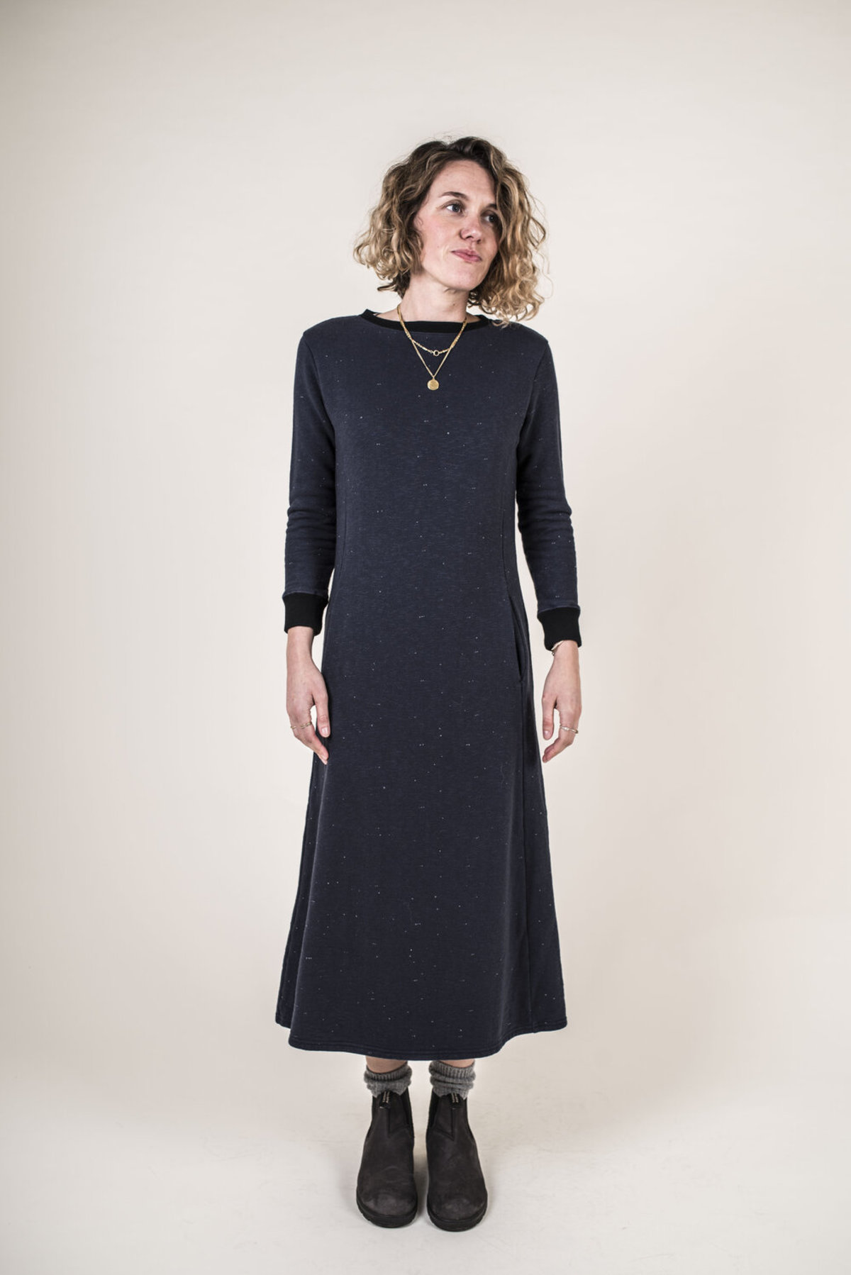 Blue Blue Japan Sweat Dress  - Image 1 of 3