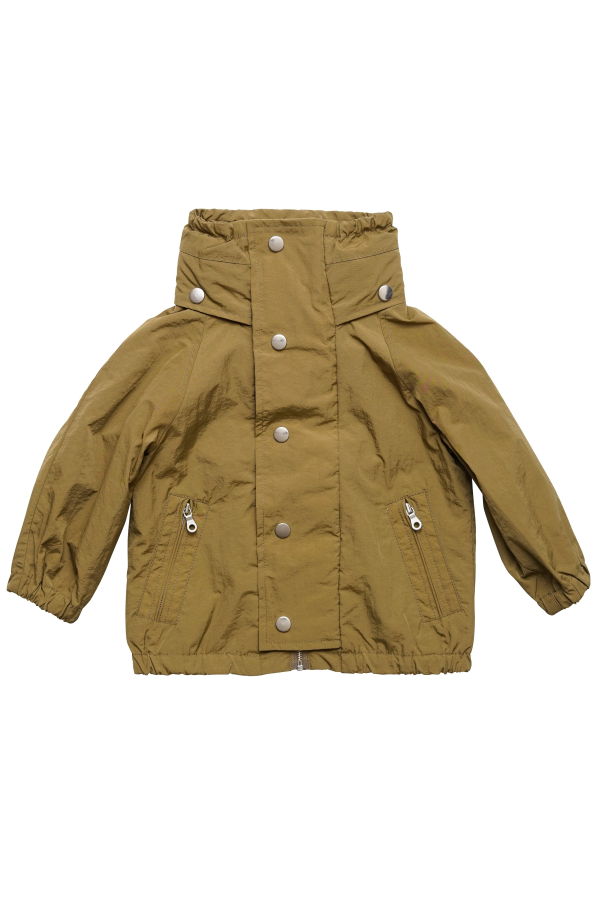 kids Arch & Line Field Parka - Beige