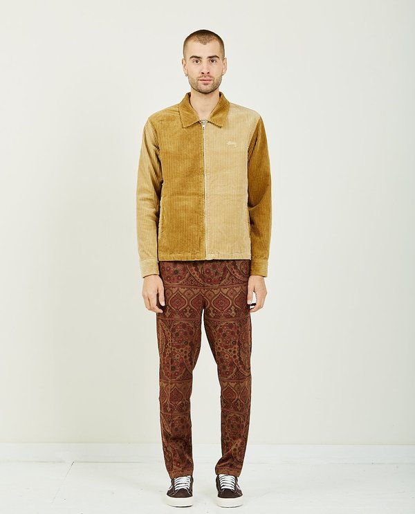 Stussy MIX UP CORD JACKET - BROWN | Garmentory