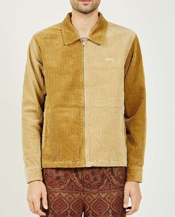 Stussy MIX UP CORD JACKET - BROWN | Garmentory