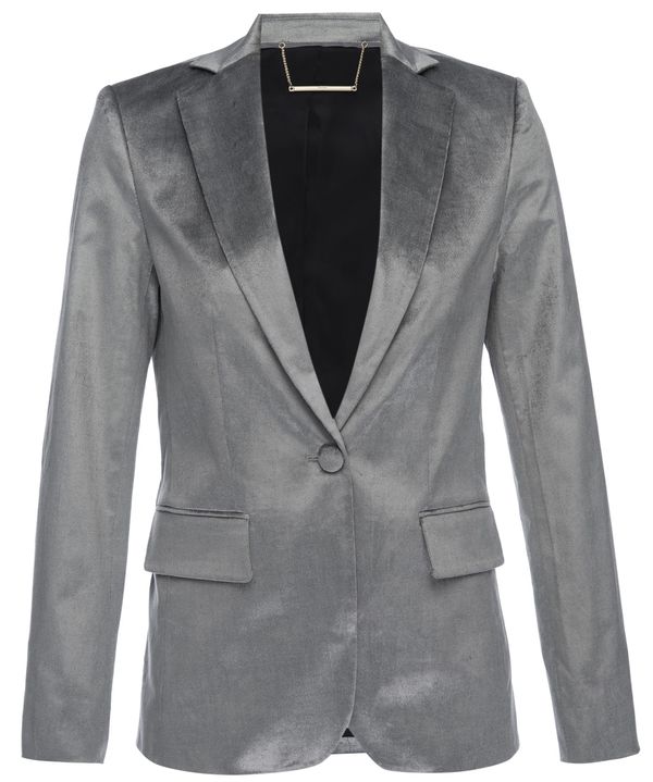 FRAME Denim Frame Classic Blazer - Silver FRAME Denim Frame Classic Blazer - Silver