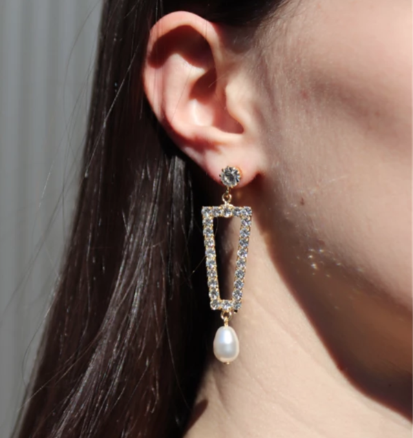 Joomi Lim Crystal & Pearl Earrings Joomi Lim Crystal & Pearl Earrings