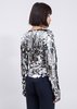 Sunnei Silver Sequin T-Shirt - Thumbnail 3