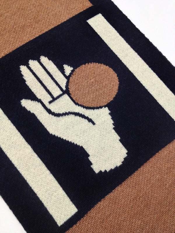 Matter Matters Gallery CHANCE Knit Scarf - Brown Matter Matters Gallery CHANCE Knit Scarf - Brown