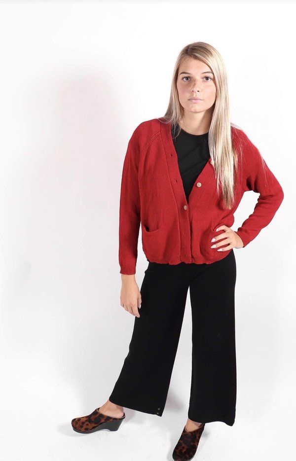 été noir Raglan Cropped Cardigan été noir Raglan Cropped Cardigan