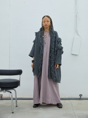 Atelier Delphine Haori Coat With Fringes Atelier Delphine Haori Coat With Fringes