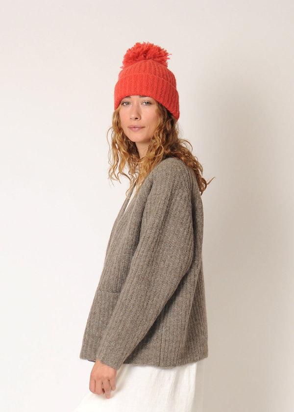 Hansel from Basel Pom Pom Beanie - bright poppy Hansel from Basel Pom Pom Beanie - bright poppy