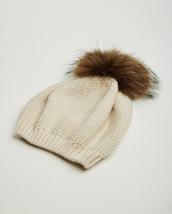 NATURES Collection STELLA POM POM BEANIE NATURES Collection STELLA POM POM BEANIE