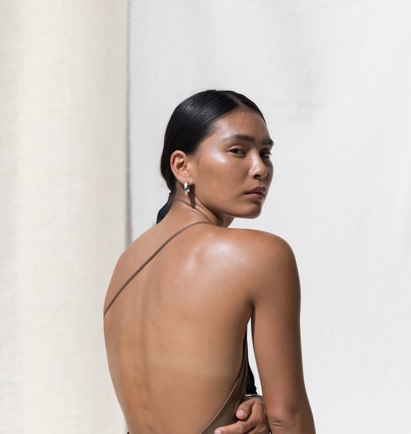 Pari Desai Sculptural Medium Hoops - Sterling Silver Pari Desai Sculptural Medium Hoops - Sterling Silver