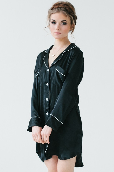 Salua Atelier Silk Boyfriend's Shirt Salua Atelier Silk Boyfriend's Shirt