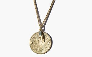Kindred Black The Golden Sentinel Necklace Kindred Black The Golden Sentinel Necklace
