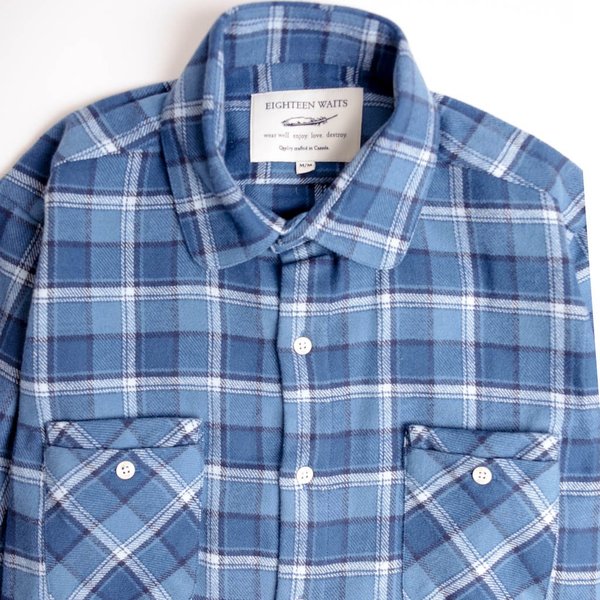 18 Waits 30th Anniversary Woodsman shirt - Vintage Plaid 18 Waits 30th Anniversary Woodsman shirt - Vintage Plaid
