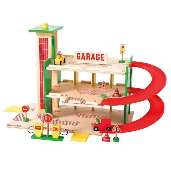 Kids Moulin Roty Dans La Ville Wooden Garage Kids Moulin Roty Dans La Ville Wooden Garage