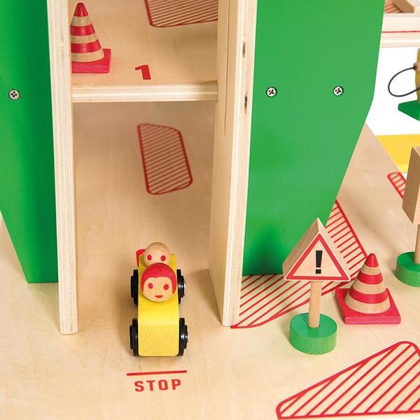Kids Moulin Roty Dans La Ville Wooden Garage Kids Moulin Roty Dans La Ville Wooden Garage