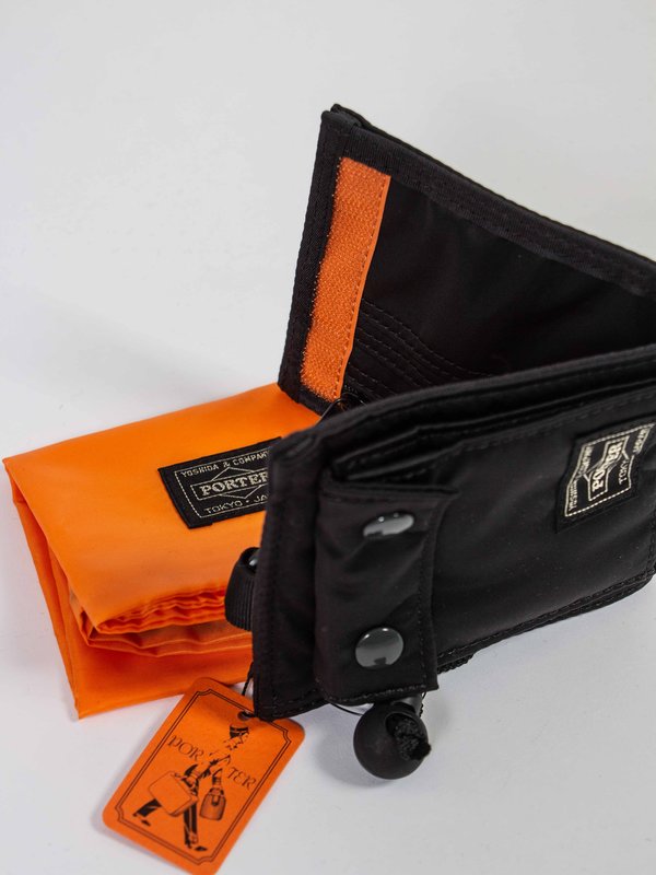 Porter Tanker nylon Long Wallet - Black Porter Tanker nylon Long Wallet - Black