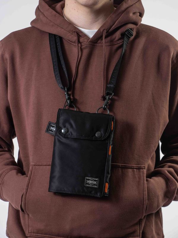 Porter Tanker nylon Travel Case - Black | Garmentory