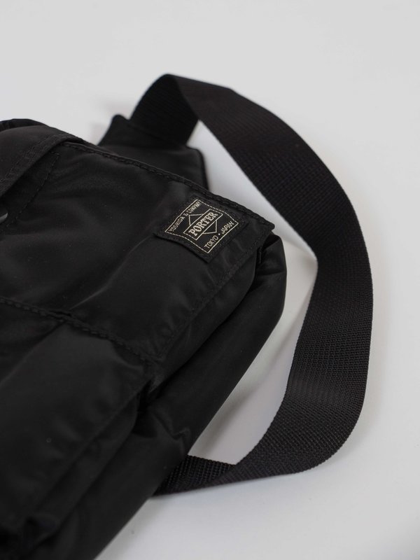 Porter Tanker nylon Waist Bag - Black Porter Tanker nylon Waist Bag - Black