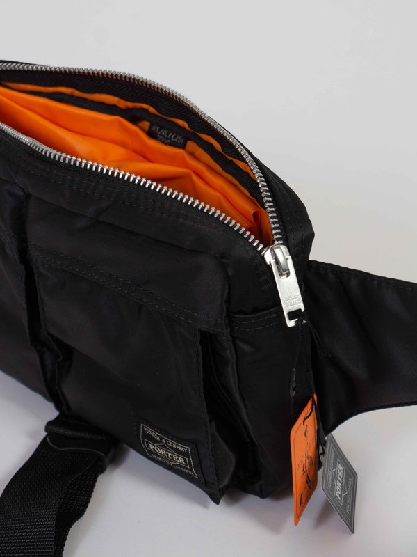 Porter Tanker nylon Waist Bag - Black Porter Tanker nylon Waist Bag - Black