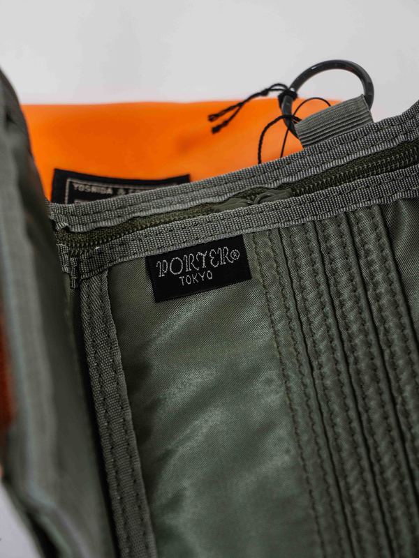 Porter Tanker nylon Wallet - Sage Porter Tanker nylon Wallet - Sage