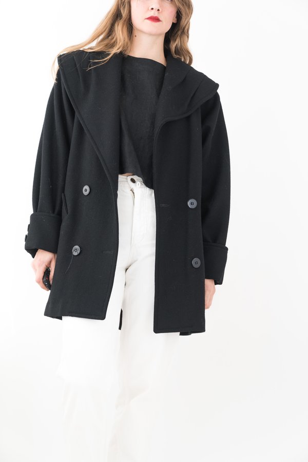Backtalk PDX Vintage Coat - Black Backtalk PDX Vintage Coat - Black