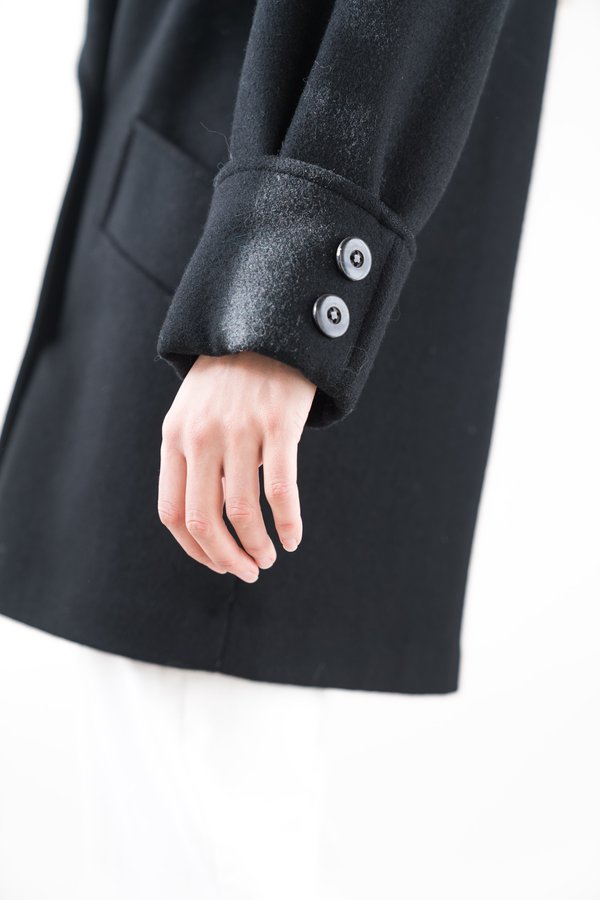Backtalk PDX Vintage Coat - Black Backtalk PDX Vintage Coat - Black