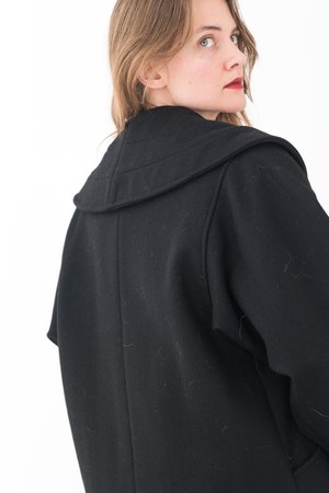 Backtalk PDX Vintage Coat - Black Backtalk PDX Vintage Coat - Black