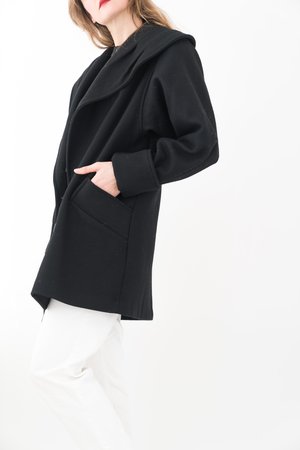 Backtalk PDX Vintage Coat - Black Backtalk PDX Vintage Coat - Black