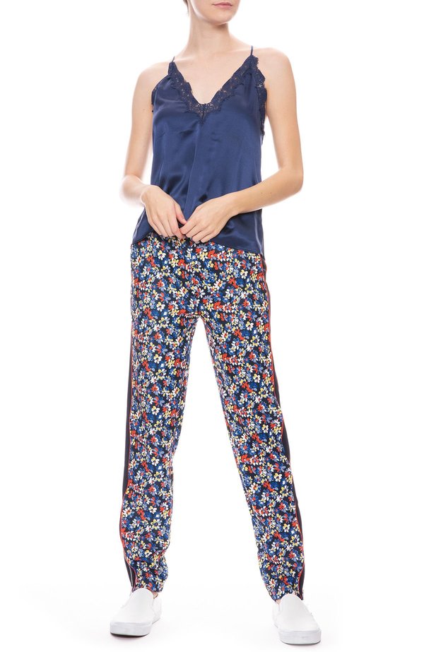 Rag \u0026 Bone Floral Track Pants - Navy 