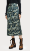 Scotch & Soda High Waisted Midi Skirt - Jacquard Pattern - Thumbnail 1