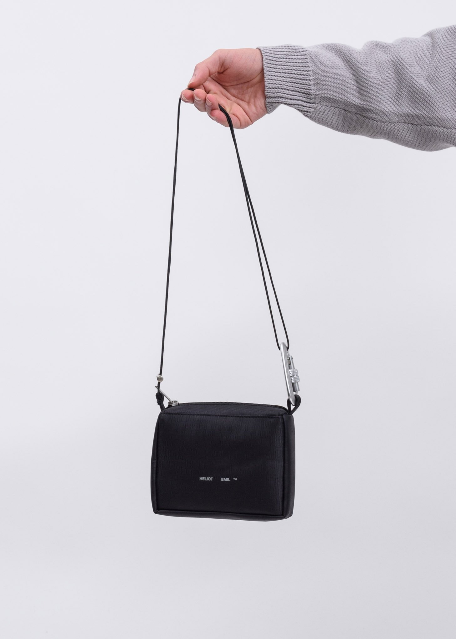 Heliot Emil Nylon Pouch - Black | Garmentory