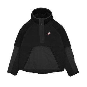 nike sherpa half zip hoodie