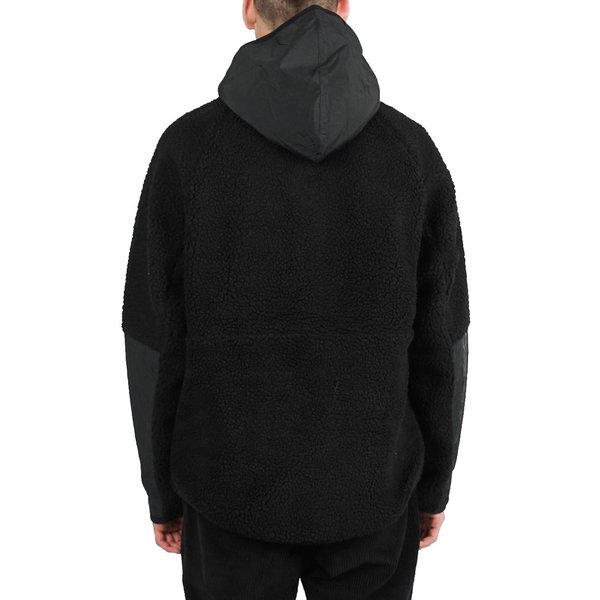 black nike sherpa hoodie