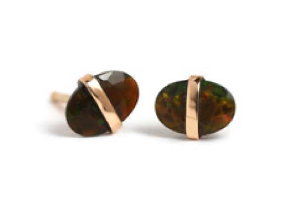 Melissa Joy Manning Opal Stud Earrings Melissa Joy Manning Opal Stud Earrings