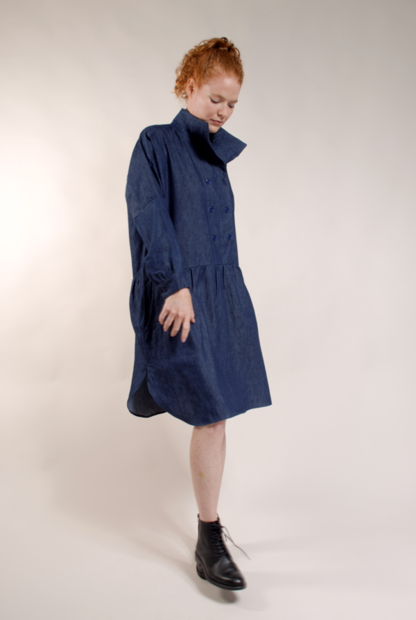 Built by Wendy Double Dress Dress - Denim Built by Wendy Double Dress Dress - Denim