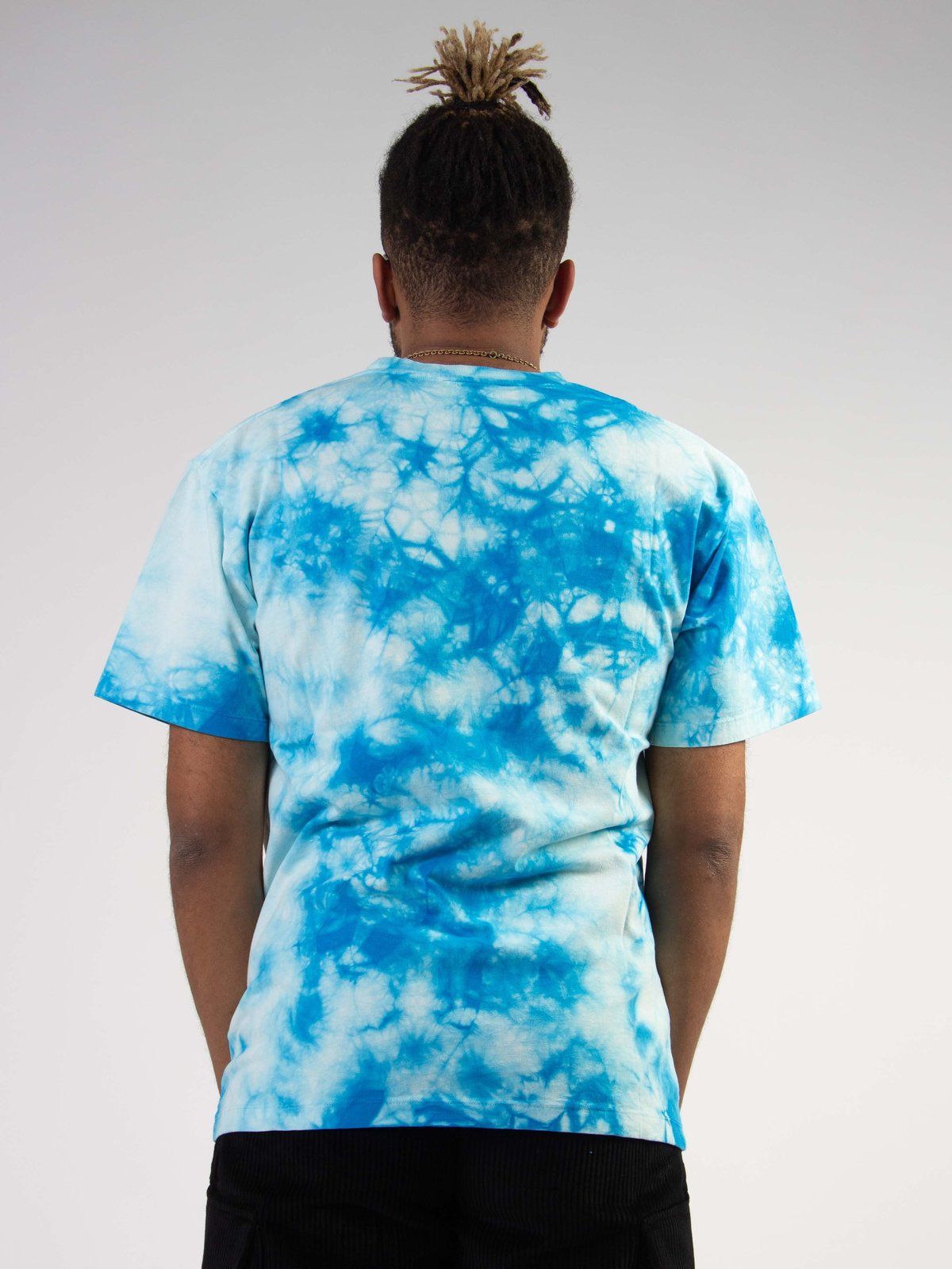 ★ARIES★ Desert Trip Deep Dye Short Sleeve T-Shirt Blue CTA Aries Desert Trip Dip-dye Cotton-jersey T-shirt In Purple