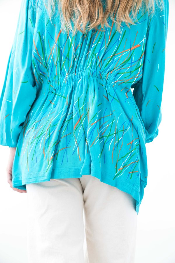 Backtalk PDX Vintage Cardigan - Blue Backtalk PDX Vintage Cardigan - Blue