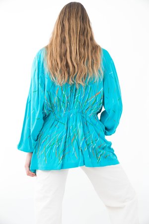 Backtalk PDX Vintage Cardigan - Blue Backtalk PDX Vintage Cardigan - Blue