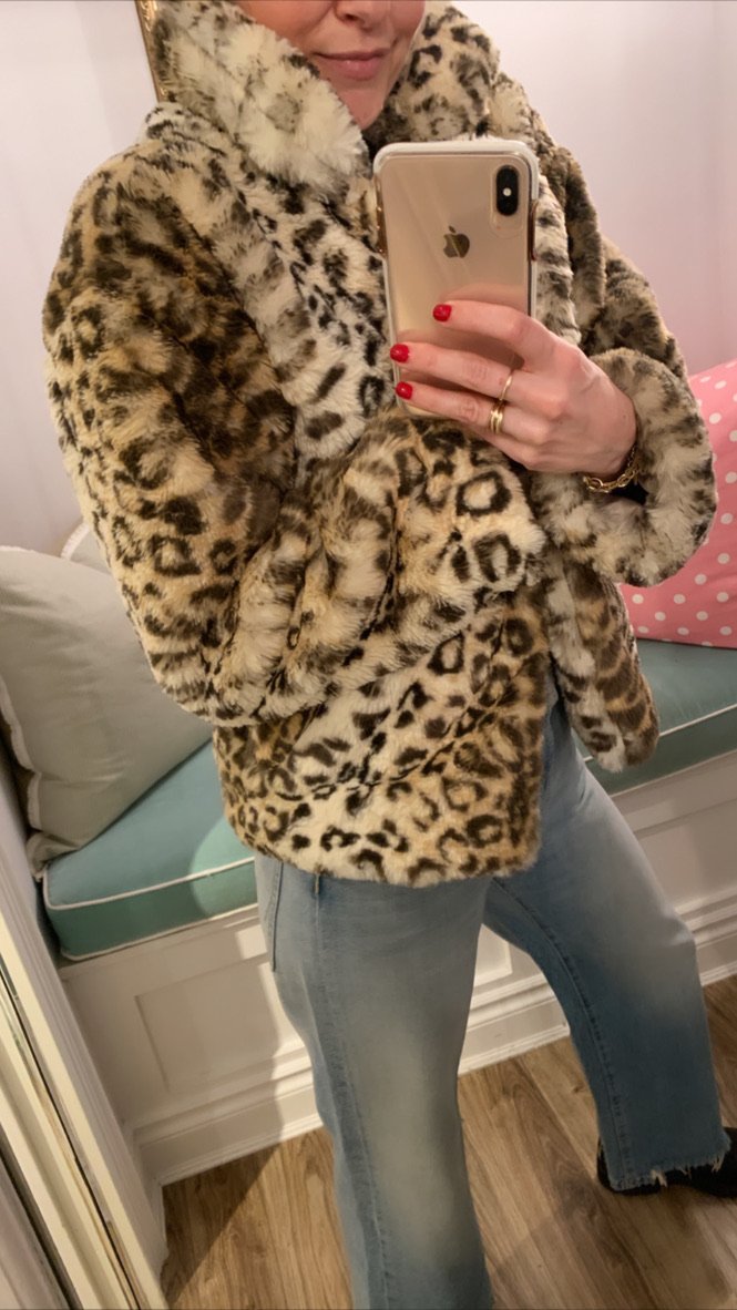 fur sure hooded jacket