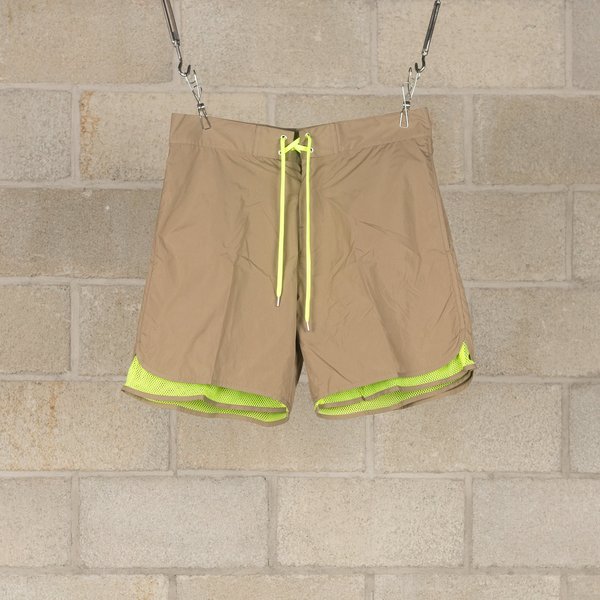 Meanswhile Equipment Board Shorts - Tan Meanswhile Equipment Board Shorts - Tan