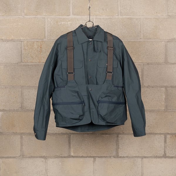 Meanswhile Vacant Land Add Jacket - Iron Blue Meanswhile Vacant Land Add Jacket - Iron Blue