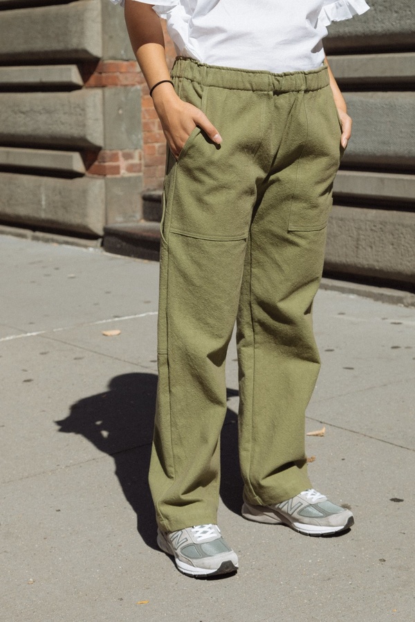 cotton canvas pants