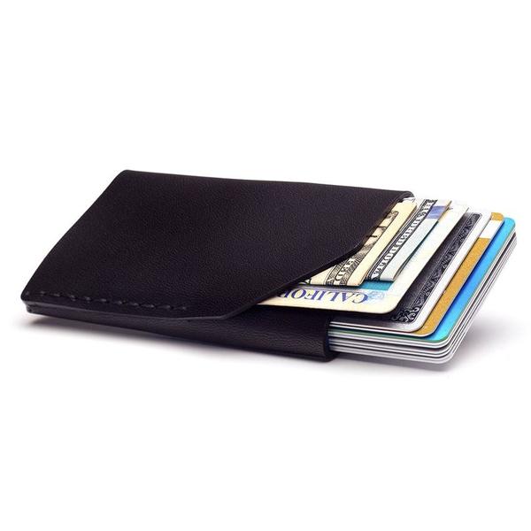 Ezra Arthur No. 2 Wallet - Jet Black Ezra Arthur No. 2 Wallet - Jet Black