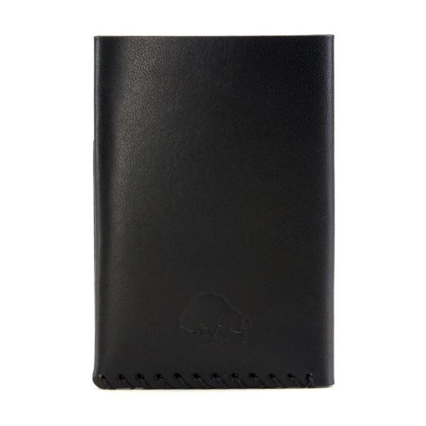 Ezra Arthur No. 2 Wallet - Jet Black Ezra Arthur No. 2 Wallet - Jet Black