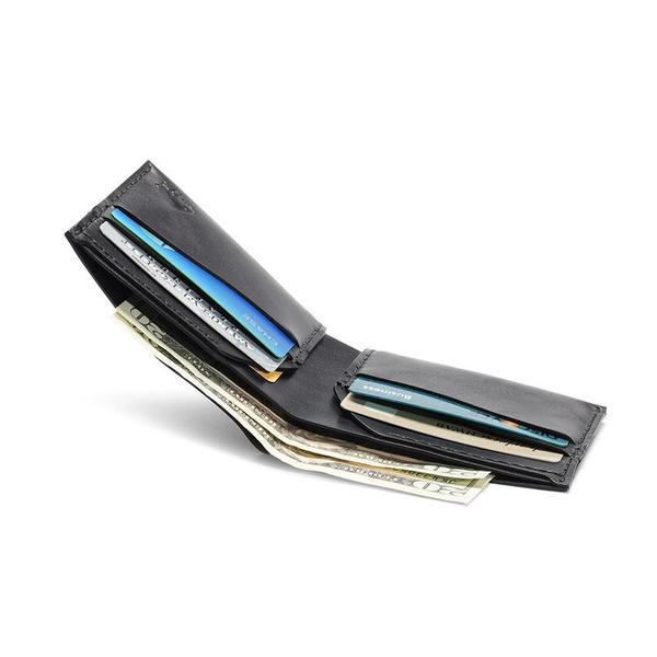 Ezra Arthur No. 6 Wallet - Jet Black Ezra Arthur No. 6 Wallet - Jet Black
